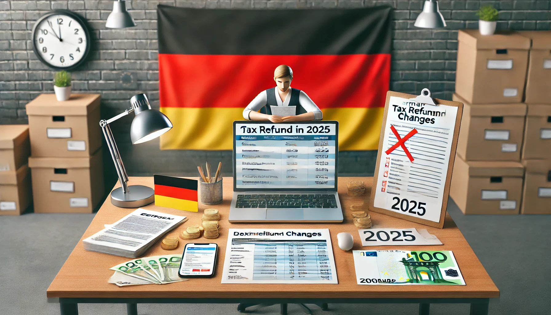 Zwrot podatku z Niemiec 2025 – co się zmienia i jak się przygotować?